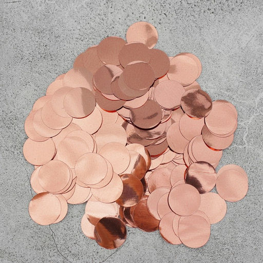 Цена за 2 шт. Наполнитель для шаров «Конфетти круг», d=1.5 см, 10 г