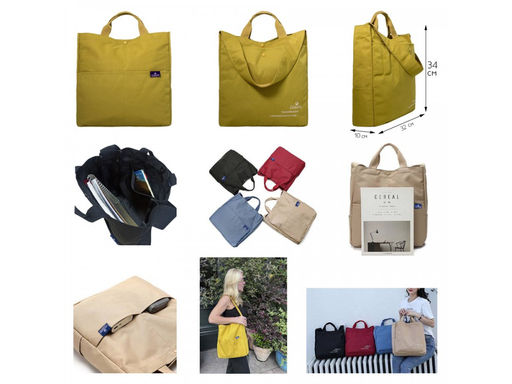 Сумка женская текстиль Lanotti 1701/Желтый