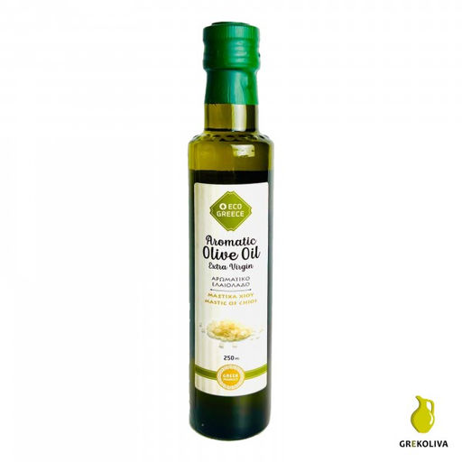 Оливковое масло EcoGreece с МАСТИКОЙ Хиос, Греция, ст.бут., 250мл - Evros фото 6
