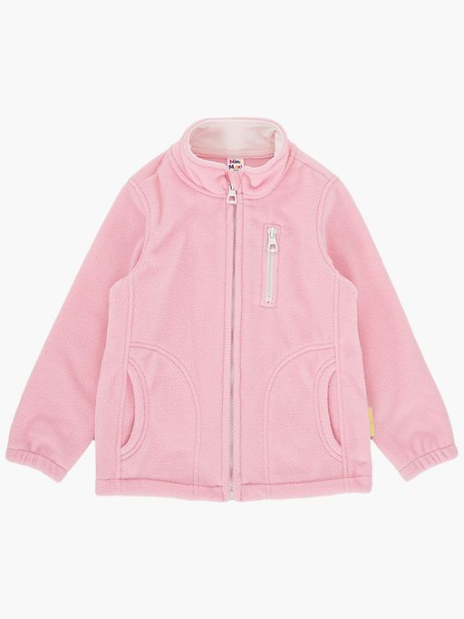 Флисовая толстовка на молнии UD 7085 св.розовый - Mini maxi фото 6