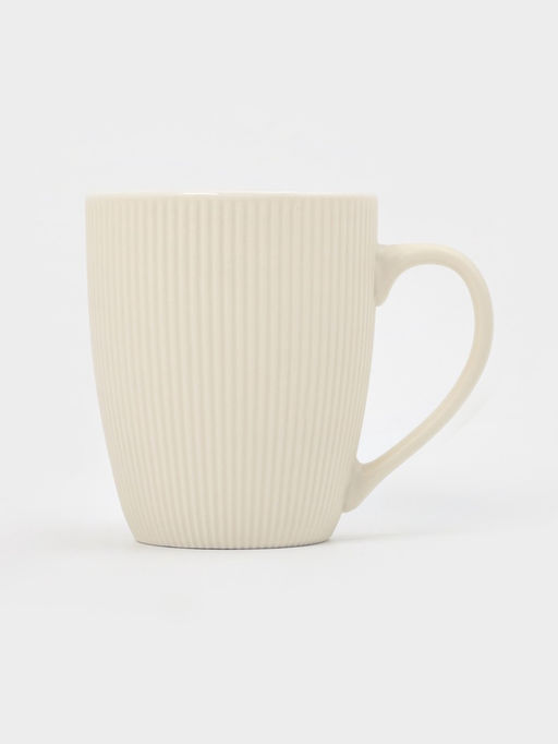 Кружки «Линии», набор 4 шт., 386 мл, 12×9×10 см, фарфор, молочные