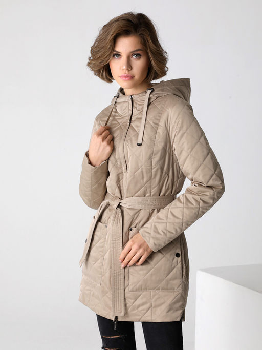22114 Куртка т.бежевый - Dizzyway фото 2