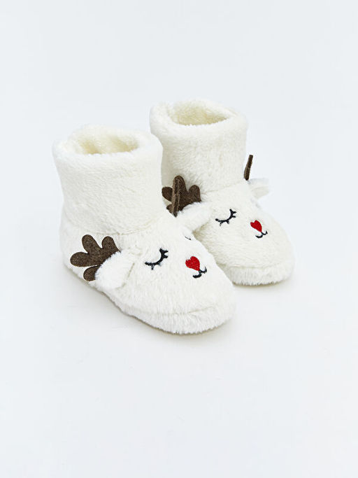 Hayvan Fig?rl? Pel?? K?z Bebek Panduf