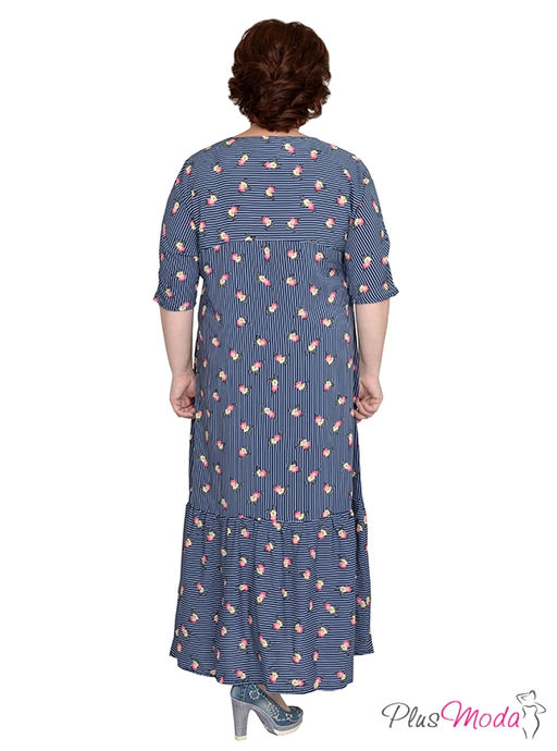 Платье Модель №650 размеры 44-84 - Plusmoda фото 4