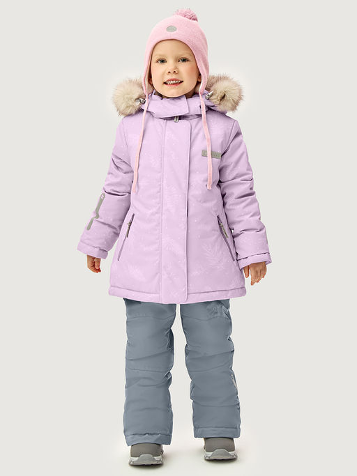 Костюм 7з2026 орхидея/светло-серый