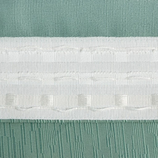 Штора портьерная «Этель. Фактура», светло-зелёная, 145×265 см