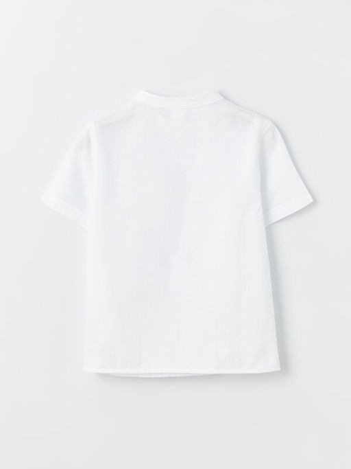 Hakim Yaka K?sa Kollu Basic Erkek ?ocuk G?mlek