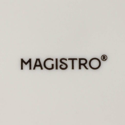 Салатники Magistro Terazzo, 1.4 л, 20×9 см, набор 2 шт., фарфор, белые