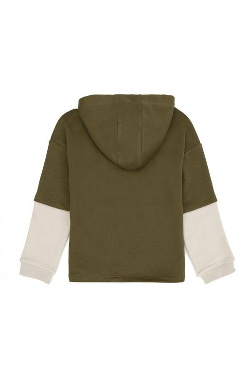 Толстовка цвета хаки для мальчика - U.s. polo assn фото 5