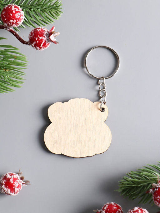 Цена за 3 шт. Брелок для ключей на кольце Лошадь. К Деньгам, 4.5?4 см