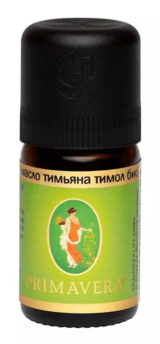 ПРИМАВЕРА Эфирное масло ТИМЬЯНА ТИМОЛ био, 5 мл