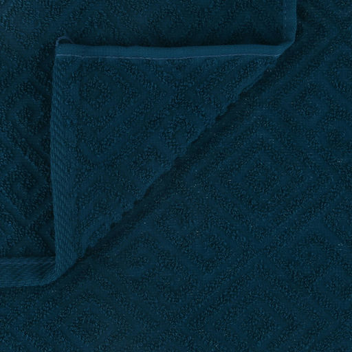 Полотенце махровое "Славянка" 35х60см, гладкокрашенное, 350г/м2, темно-бирюзовый (Россия)