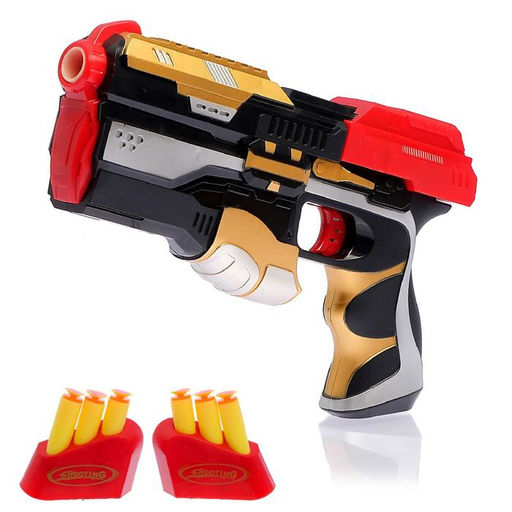 Пистолет Бластер, стреляет присоскам, 6 шт - Simaland фото 2