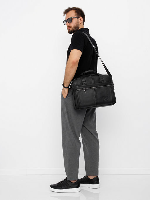 Портфель 11020Z black Zinimsk