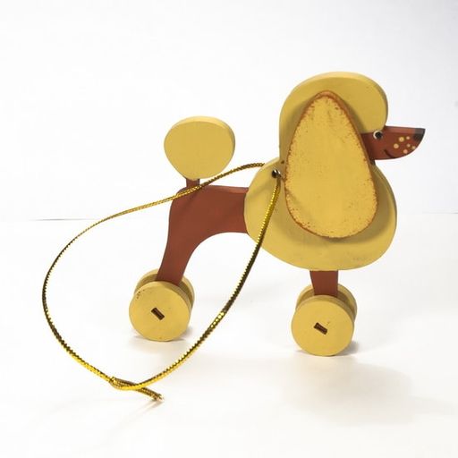 Елочная игрушка - Пудель пшеничный 290-3 - Idh фото 4