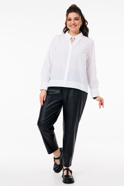 Рубашка ANELLI 1713-Р белый налив  фото 9