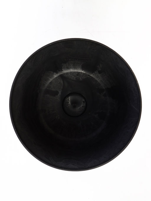 Кашпо для цветов «Микрит», 7.8 л, d=28 см, h=25.5 см, со вставкой, пластиковое, серое