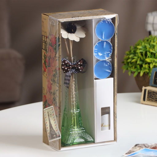 Набор подарочный Париж (диффузор и свечи) жасмин, Богатство Аромата 8 марта фото 6