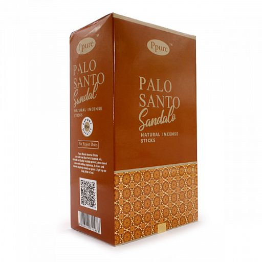 Благовония Ppure 15гр Palo Santo Sandal уп-12 шт Пало Санто и Сандал