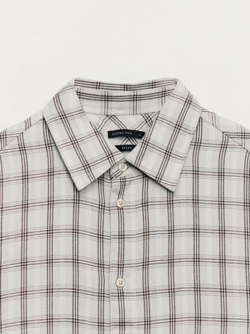 Фланелевая рубашка в клетку / Zarina