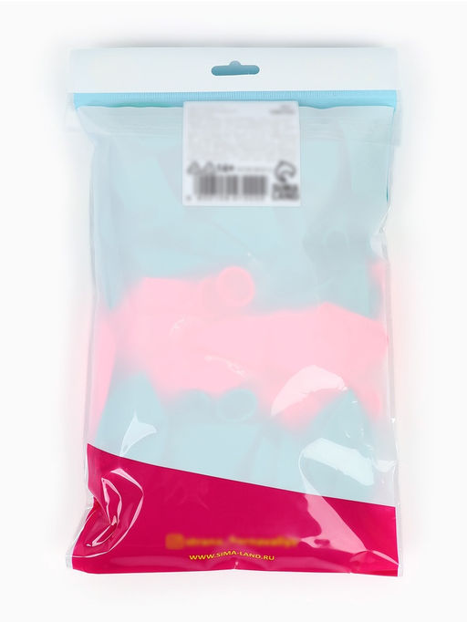 Воздушный шар латексный 12" «Ёжик с днём рождения», набор 50 шт.