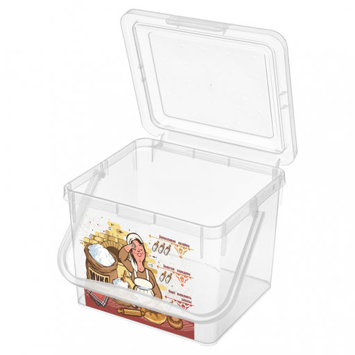 Контейнер для муки 5,3 л с декором, арт. С32128, С42943