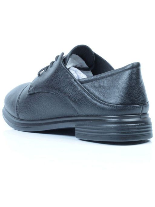 03-DCO51-1 BLACK Полуботинки женские (натуральная кожа) - Фабричный китай фото 7