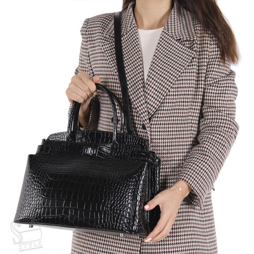 Сумка женская кожаная 8826VG black Vitelli Grassi  в Новосибирске