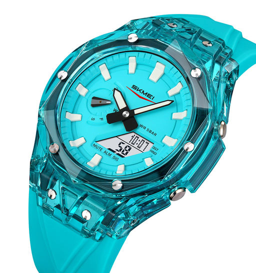 Часы наручные Skmei мужские электронные спортивные 2411lake-blue