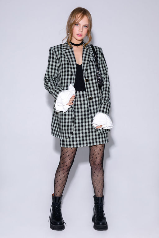 Костюм Pirs 3427 Черно-зеленая клетка  фото 6