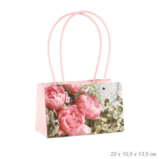 Цена за 10 шт. Пакет для цветов 22х10,5х13,5 см / PP-73 /уп 10/400/