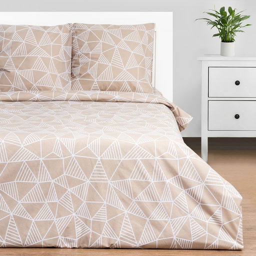 Постельное бельё Этель Дуэт Калейдоскоп (вид2) 143х215см-2шт,220х240см,70х70см-2шт, 100% хлопок, поплин