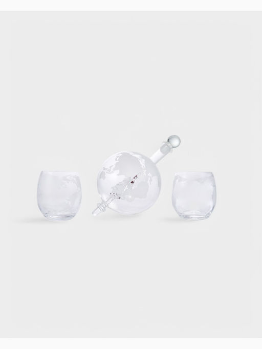 Мини-бар Самолет, 850 мл, на подставке, стекло