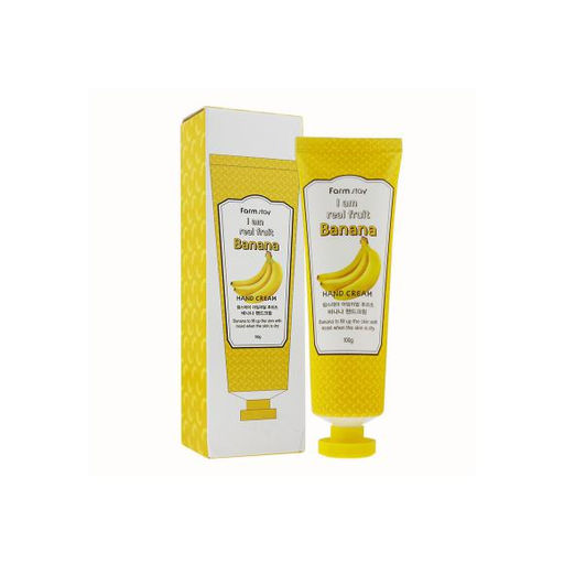 Крем для рук увлажняющий с экстрактом банана FARMSTAY I am Real Fruit Banana Hand Cream , 100ml