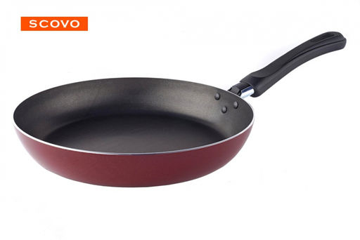 АП_Сковорода ЭКСПЕРТ d220 (бордо) арт.СЭ022 Демидовский