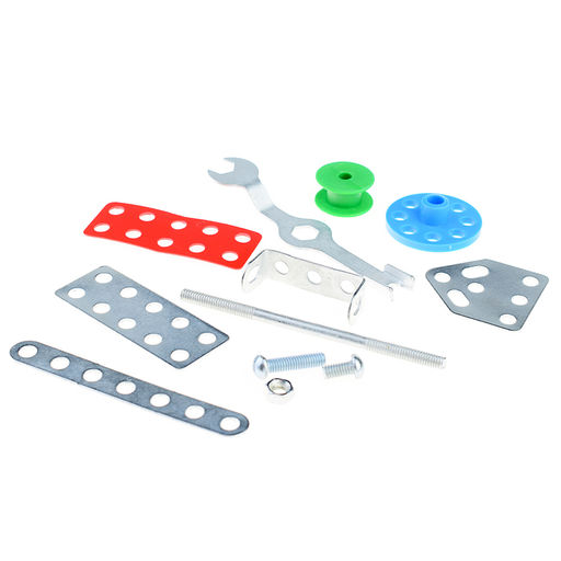 Конструктор мет.с подвижными деталями "Самолет"