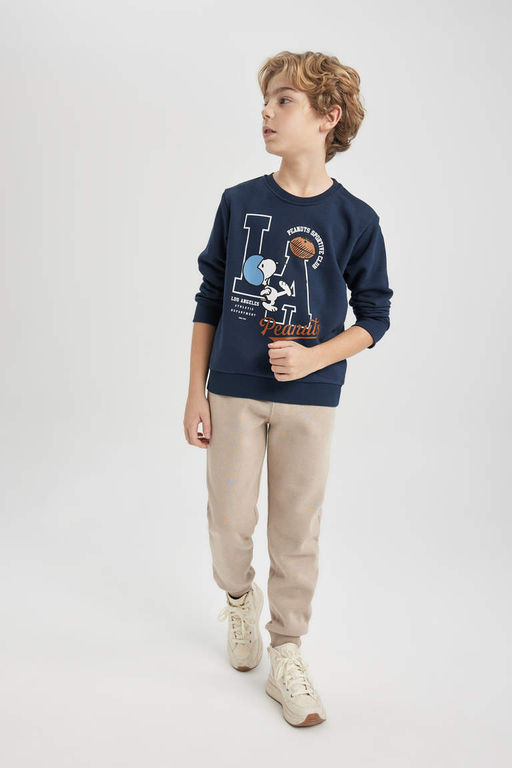 Толстовка Boy Snoopy с круглым вырезом - Defacto фото 2