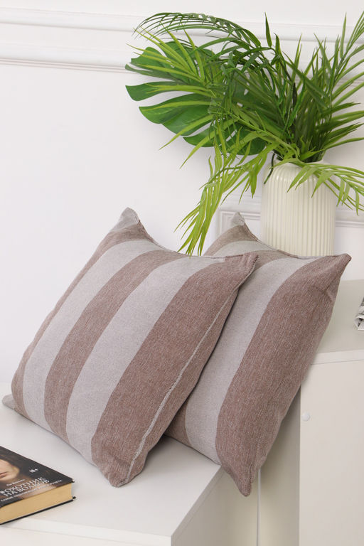 Подушки декоративные с чехлом из рогожки 2 шт. Арт. Рогожка/2шт