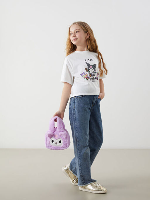 Kuromi Nak??l? Pel?? K?z ?ocuk Omuz ?antas?