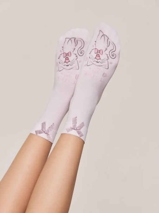 Носки дет. LOVE, 21C-115СП р. 22-24 (45/5) - bianco - Conte elegant фото 3