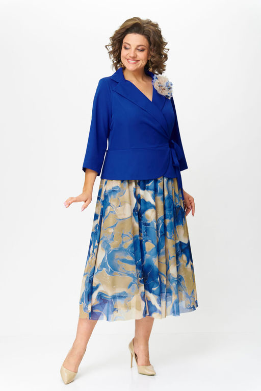 Платье Bonna Image 922/3 васильковый фото 5