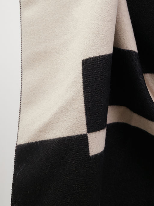 В составе шерсть и кашемир! теплый двусторонний палантин - Tantino фото 5