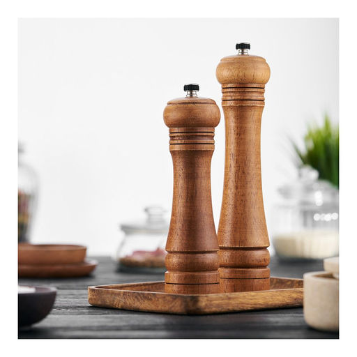 Мельница ручная для специй Walmer Williams 200 мм, цвет коричневый  фото 4