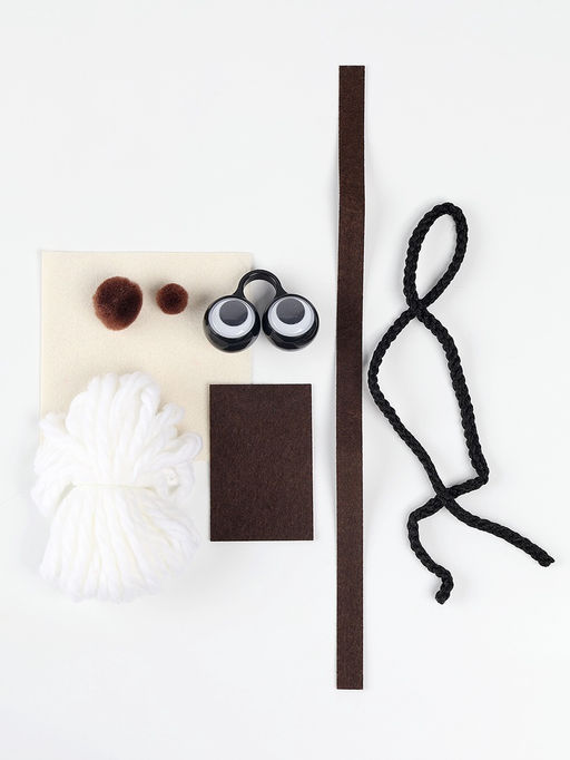 Набор для творчества: создание игрушки и раскраска Веселые животные - Simaland фото 4