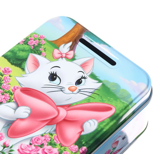 Копилка 14×10×5.8 см, металл, Коты Аристократы