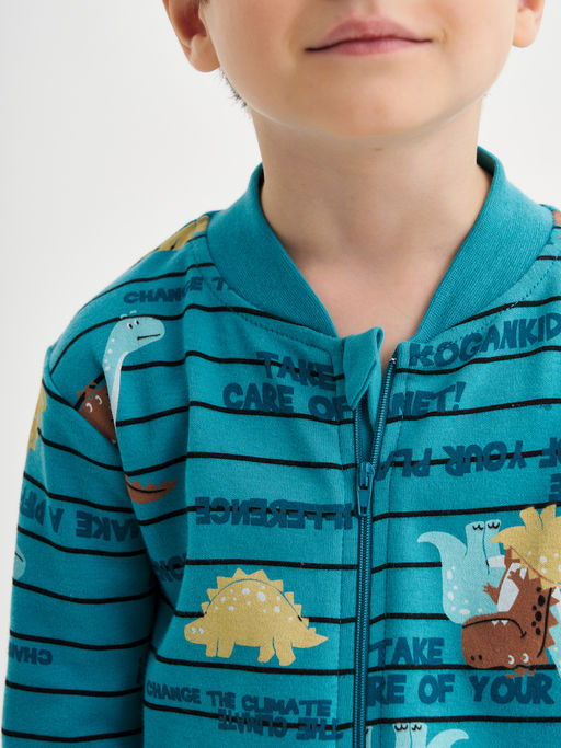 Комбинезон для сна для мальчика с принтом - Kogankids фото 8