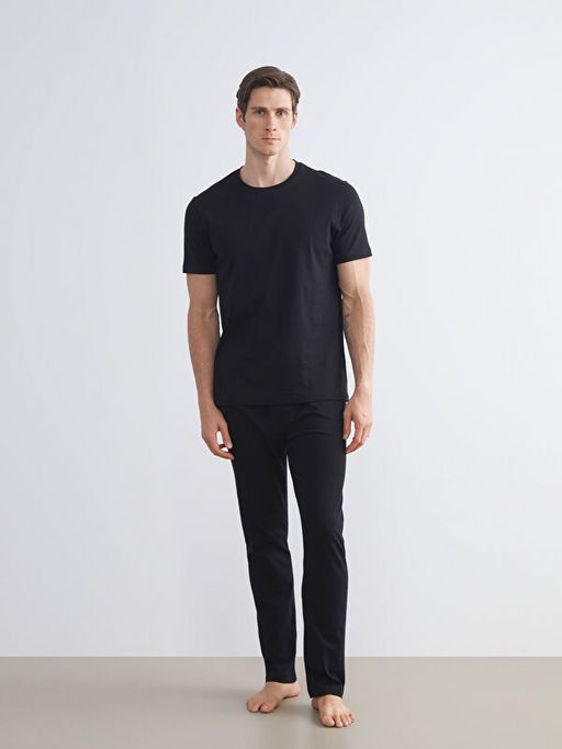 Standart Kal?p Erkek Pijama Alt 2li