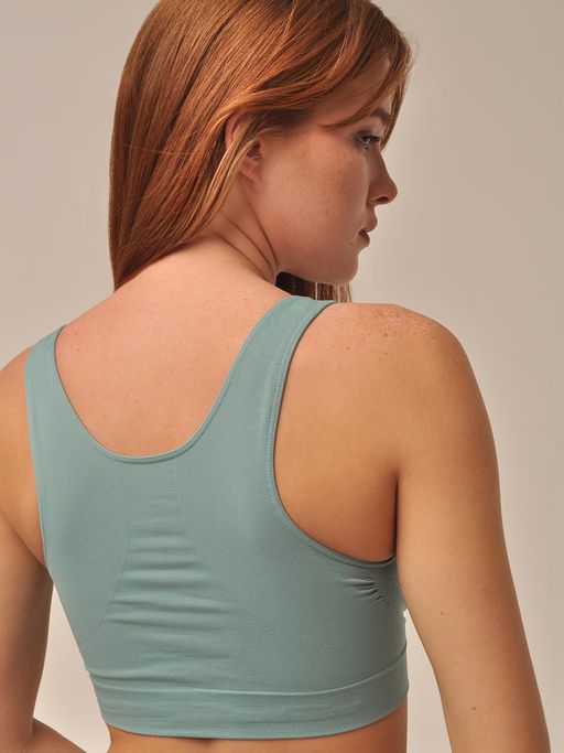 Топ с эффектом пуш-ап на широких бретелях - My фото 32