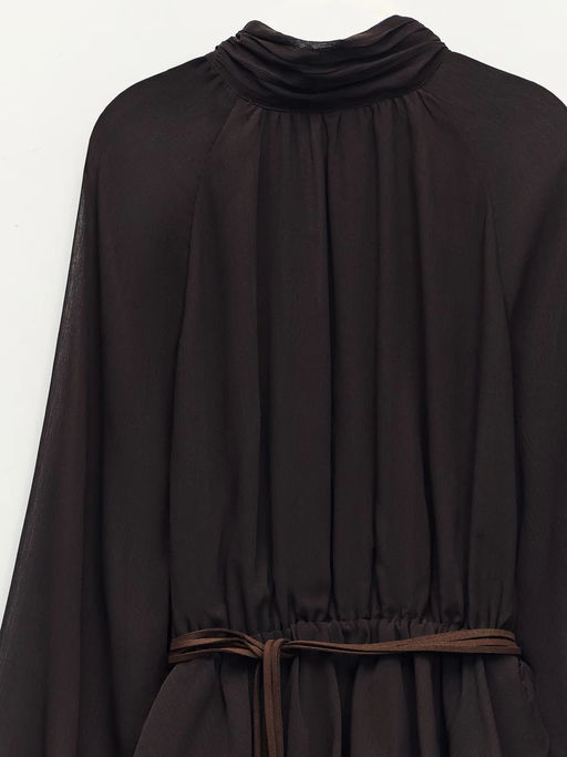 Платье мини с поясом / Zarina  фото 13