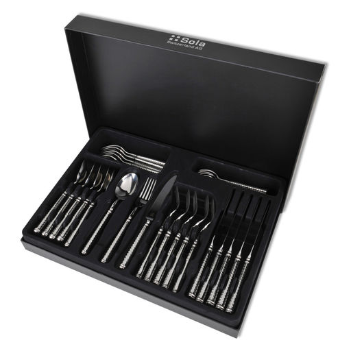 Набор столовых приборов Cubism, 6 персон, 24 предмета - Anna lafarg фото 2